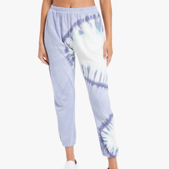 Z Supply Pants - Z Supply XS blue & white tie-dye joggers